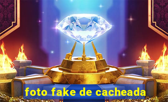 foto fake de cacheada